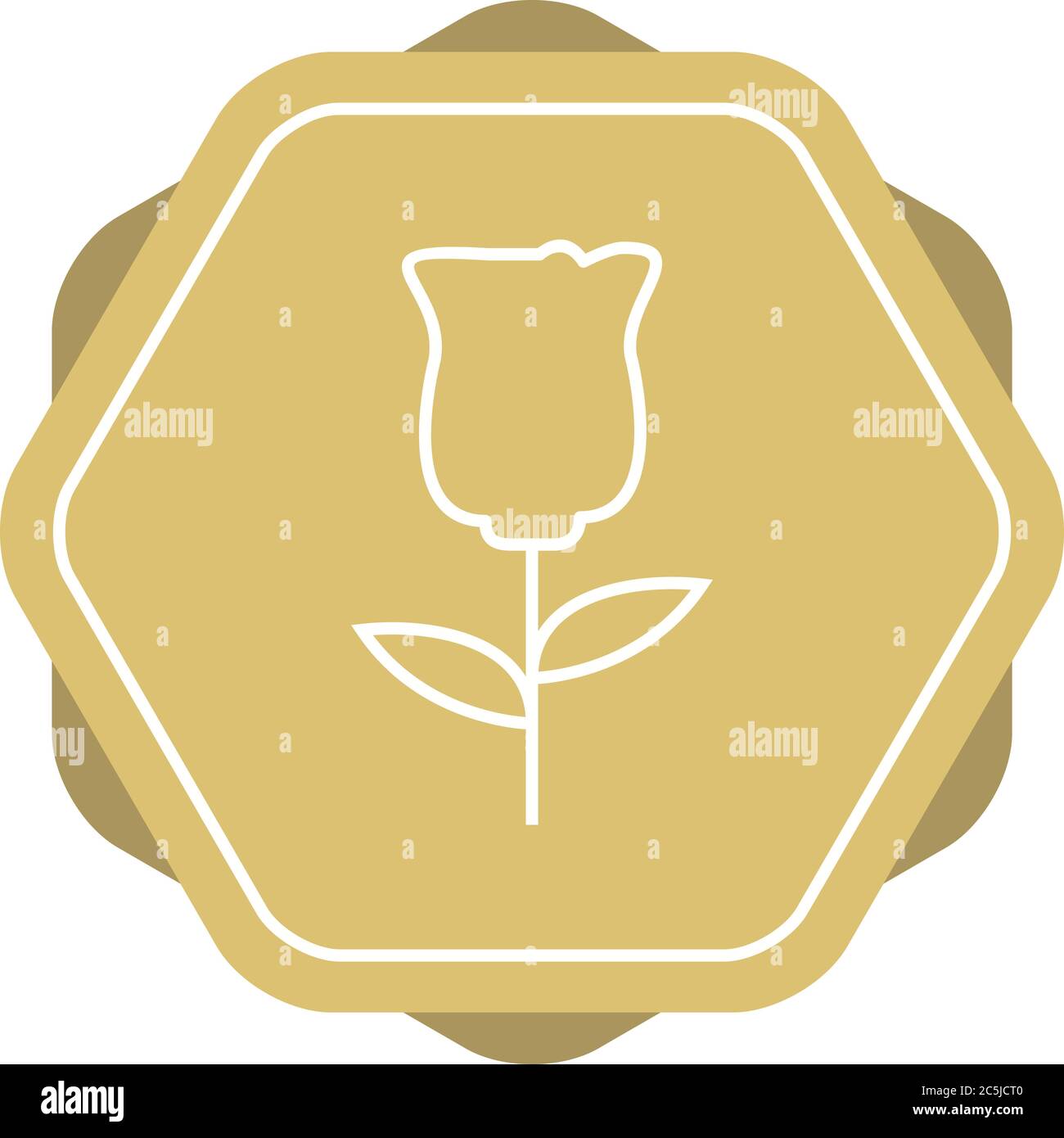 Unique Roses Vector Line Icon Stock Vector Image & Art - Alamy