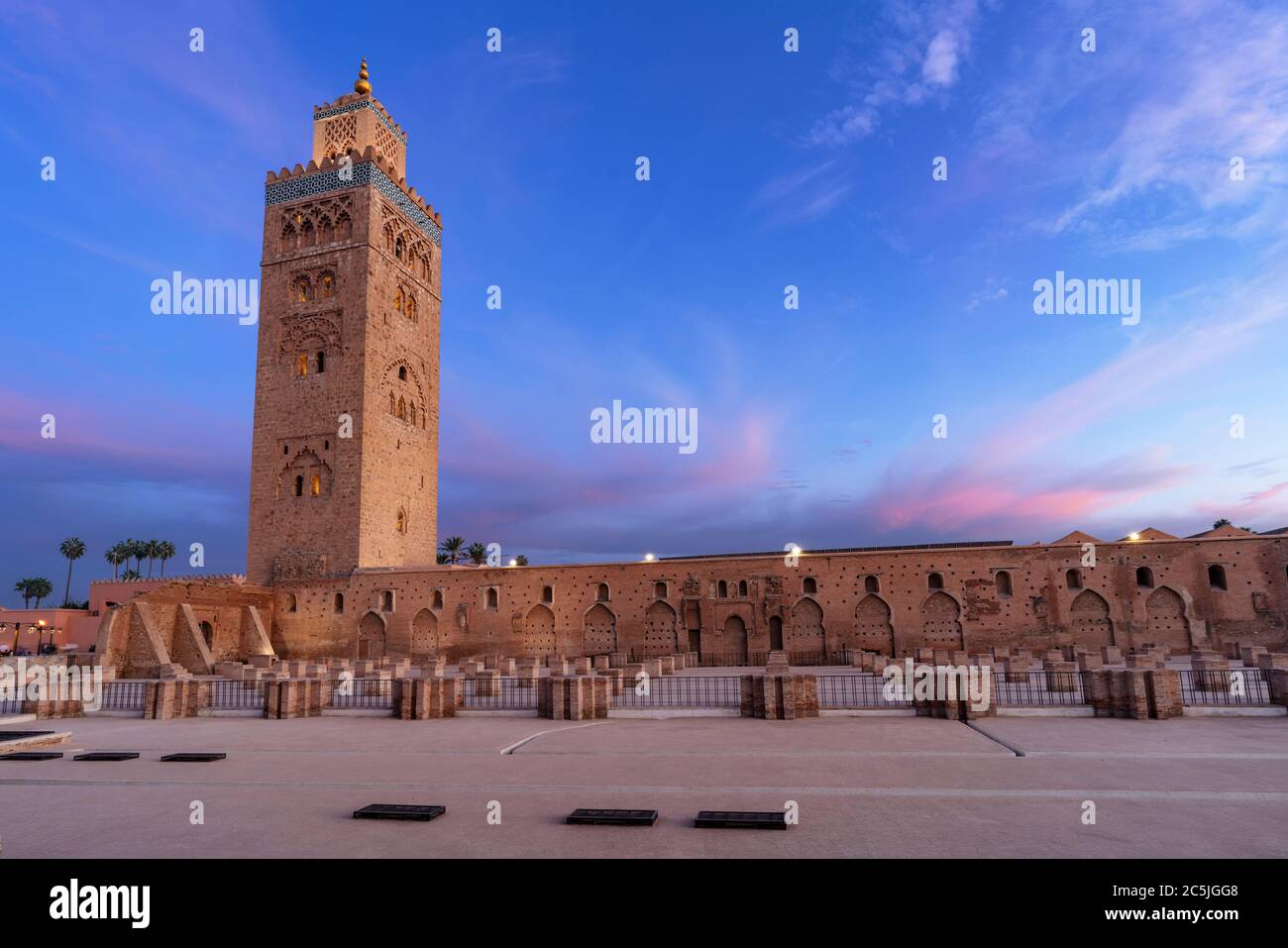 Koutoubia Mosque  (CTK Photo/Ondrej Zaruba) Stock Photo