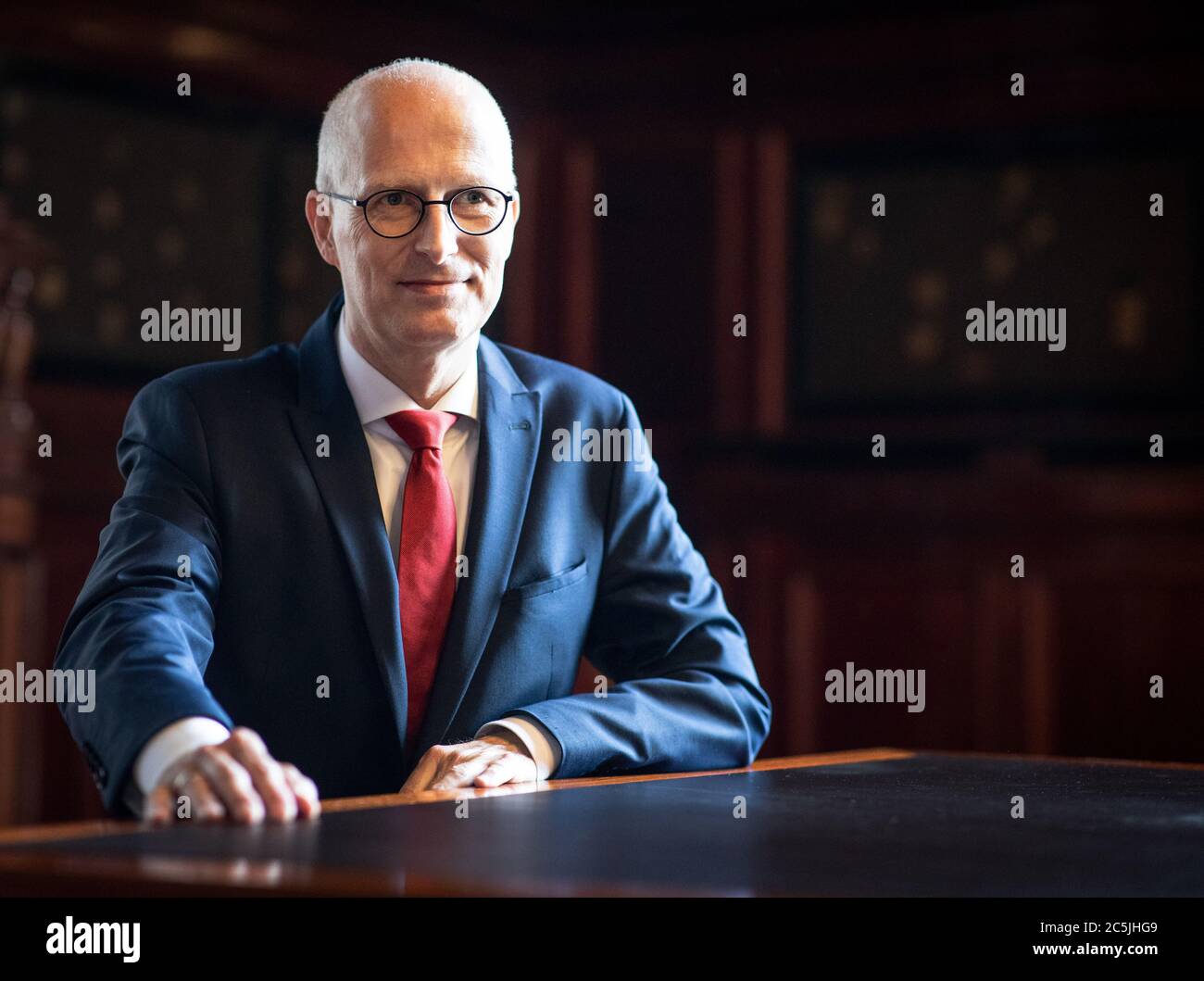 Hamburg, Germany. 01st July, 2020. Peter Tschentscher (SPD), First ...