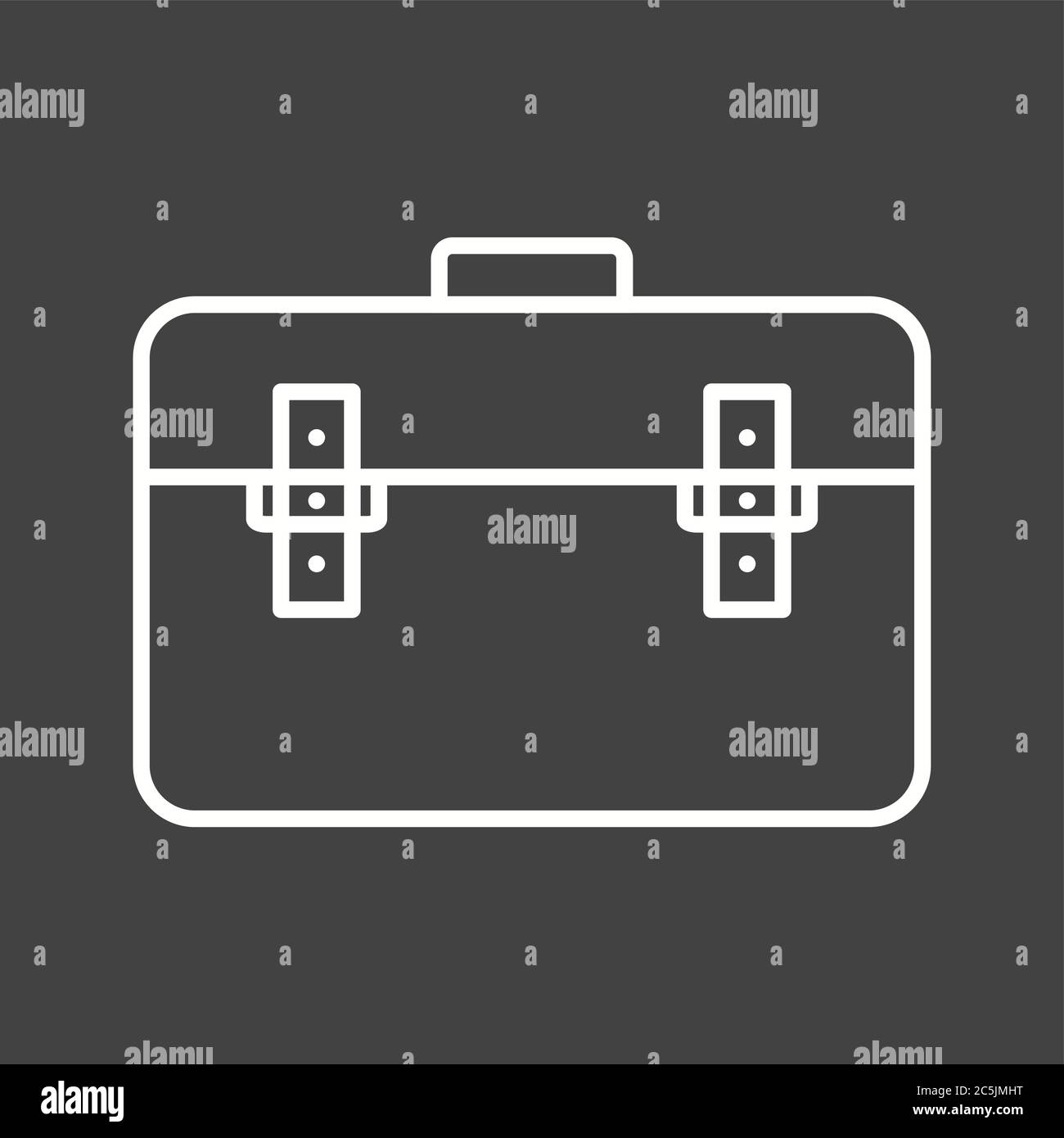 Unique Briefcase Vector Line Icon Stock Vector Image & Art - Alamy