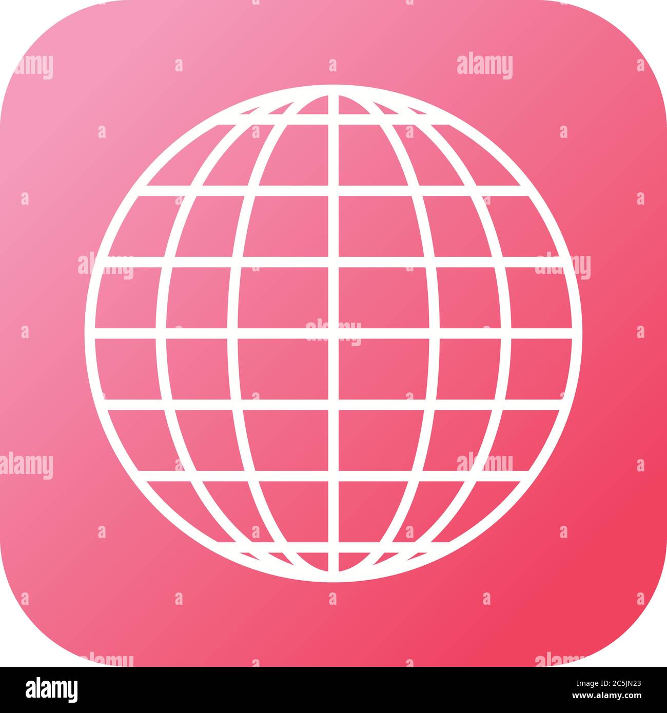 Unique Globe Vector Line Icon Stock Vector Image & Art - Alamy