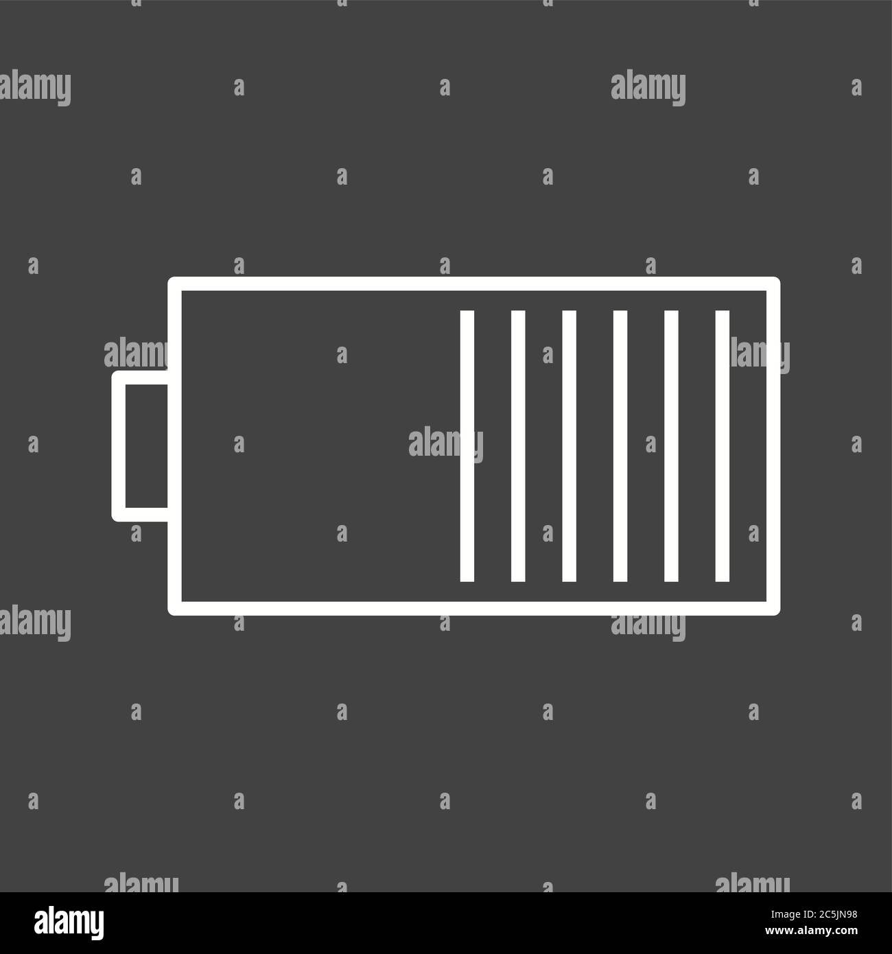 Unique Battery Vector Line Icon Stock Vector Image & Art - Alamy