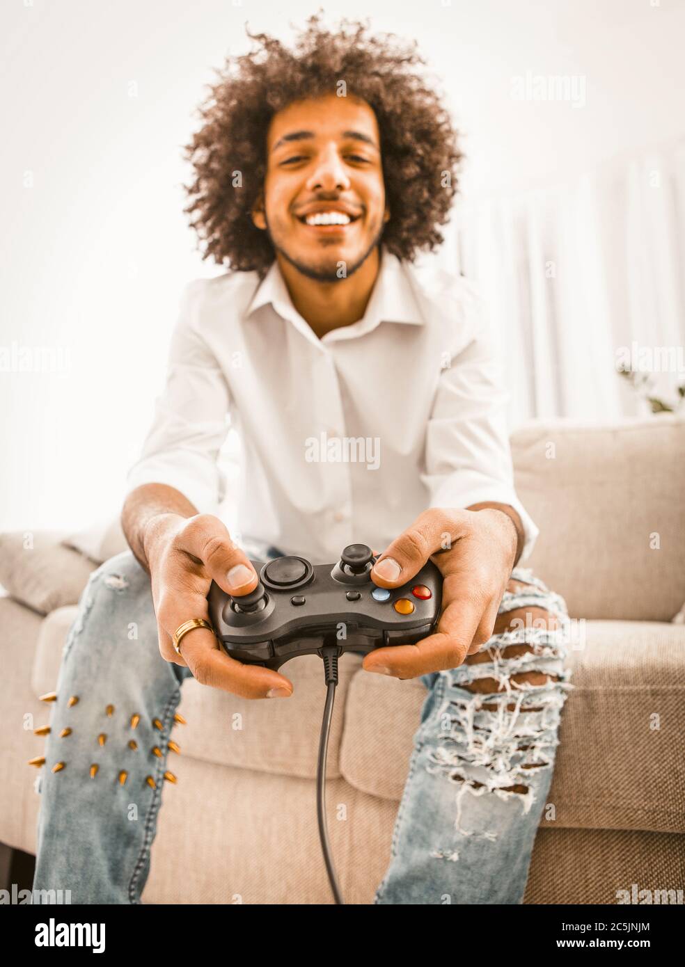 Funny gamer hi-res stock photography and images - Alamy