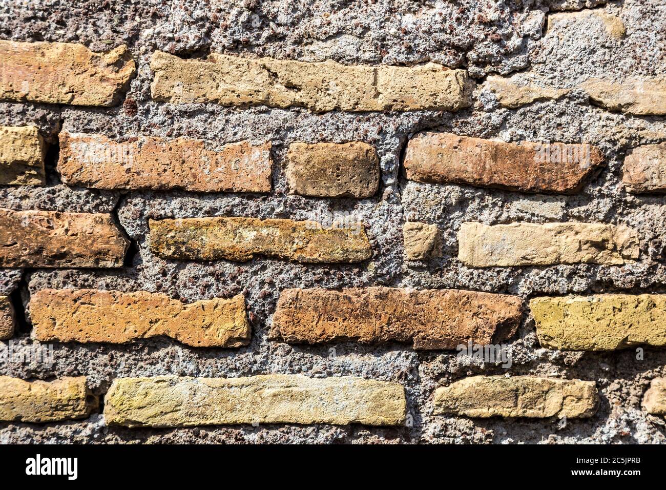 Close up view of old brick wall in a background Stock Photo - Alamy