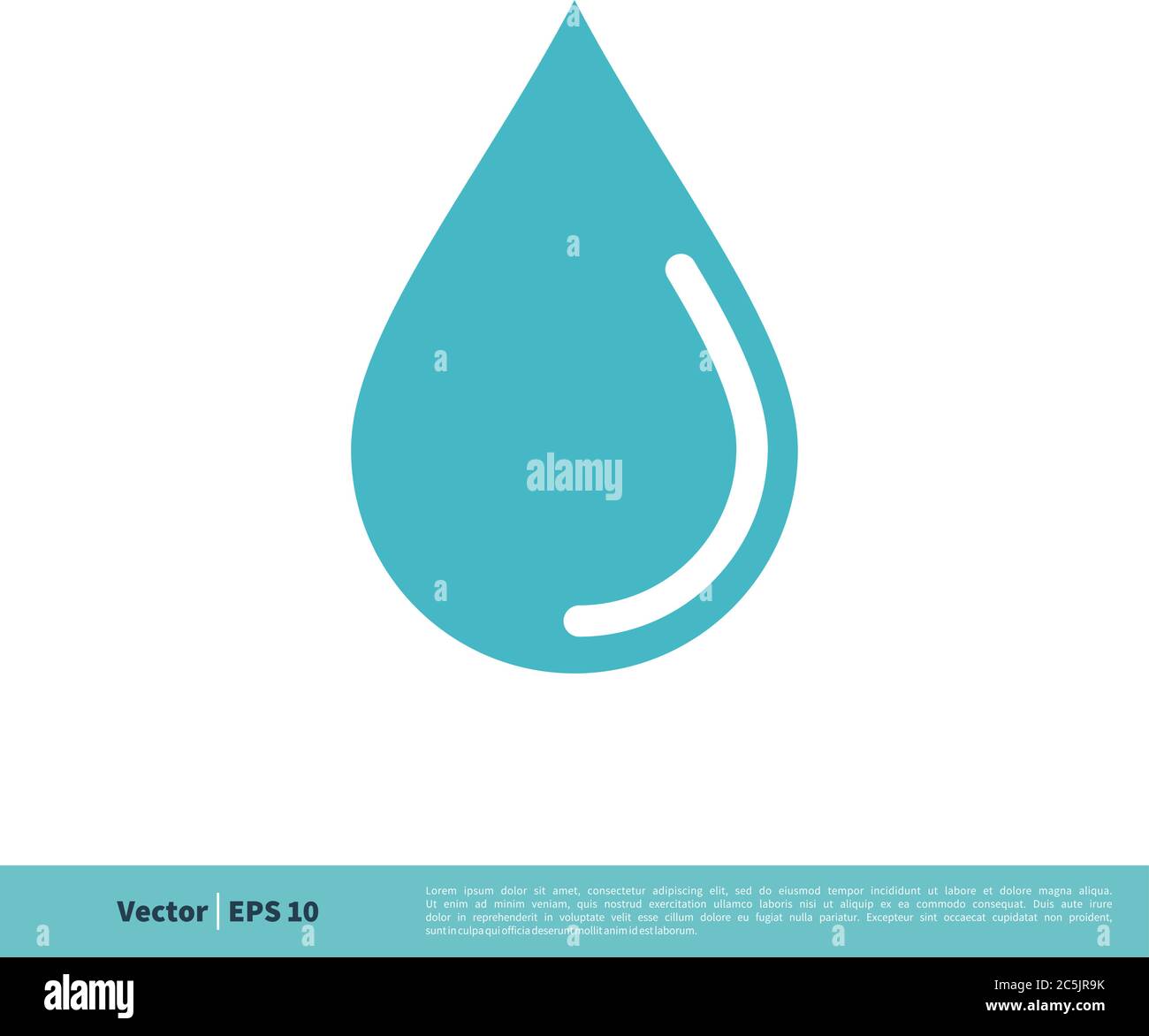 Drop Water Icon Vector Logo Template Illustration Design. Vector EPS 10 ...