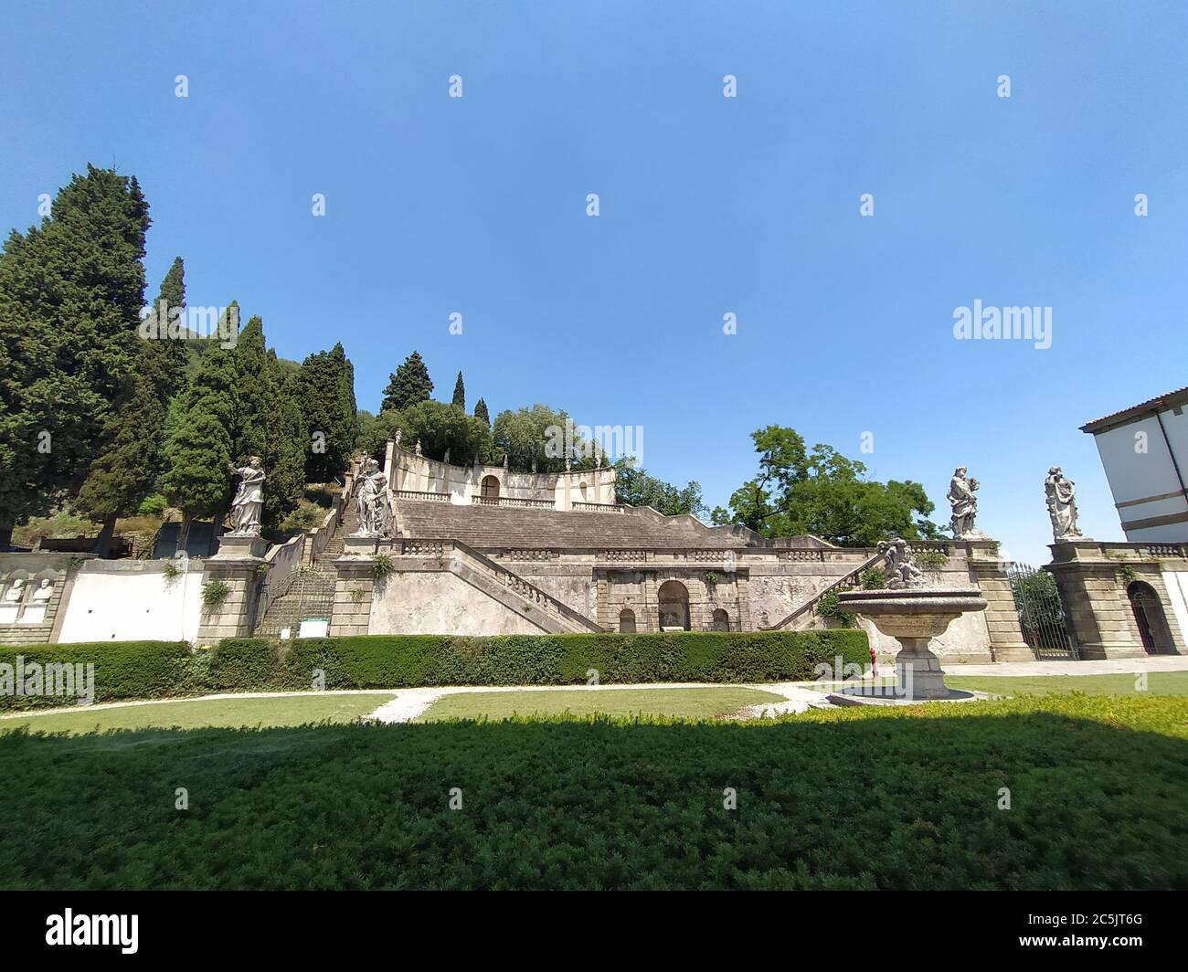 Villa Duodo in Monselice town in Padua, Italy Stock Photo