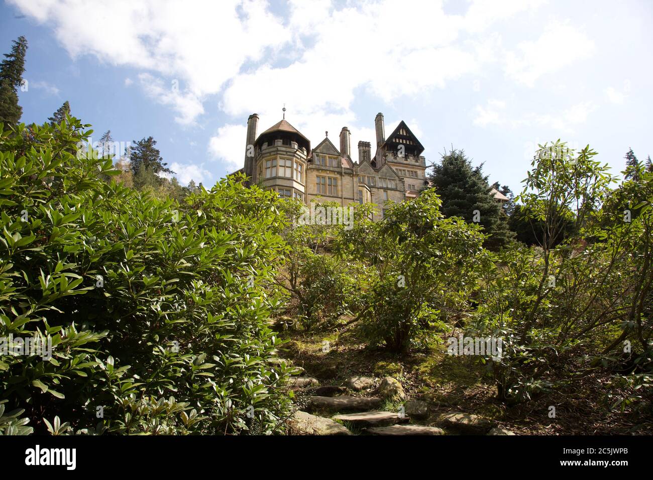 Cragside House, Northumberland Stock Photo Alamy