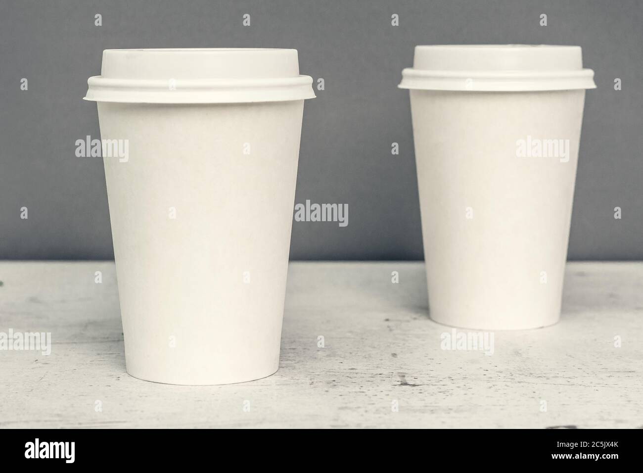 Paper cup. Recycling. Eco-friendly disposable tableware. Eco dishes ...