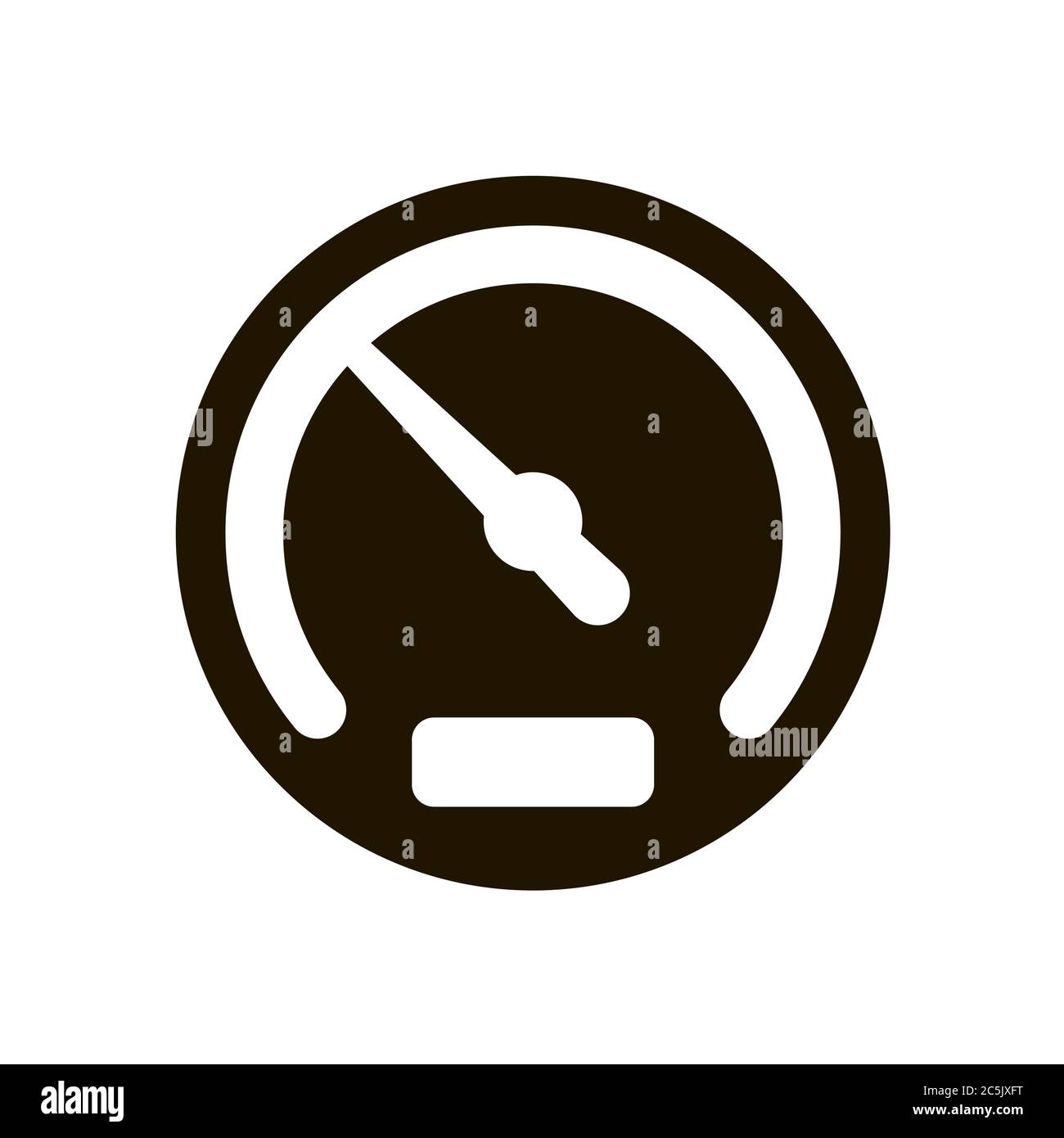 Speedometer icon in trendy flat style isolated. EPS 10 Stock Vector ...