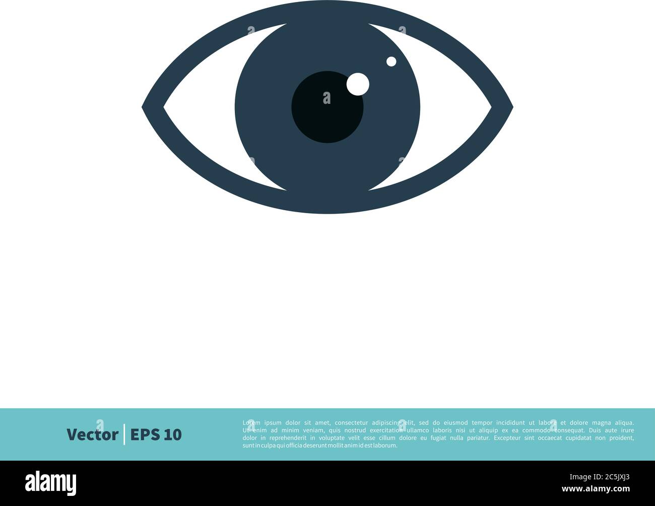 Eye Icon Vector Logo Template Illustration Design. Vector EPS 10. Stock Vector