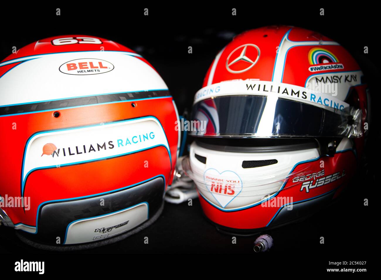 George russell cheap helmet 2020