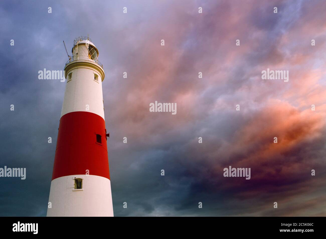Portland Bill Lighthouse, Dorset, UK. Stock Photo