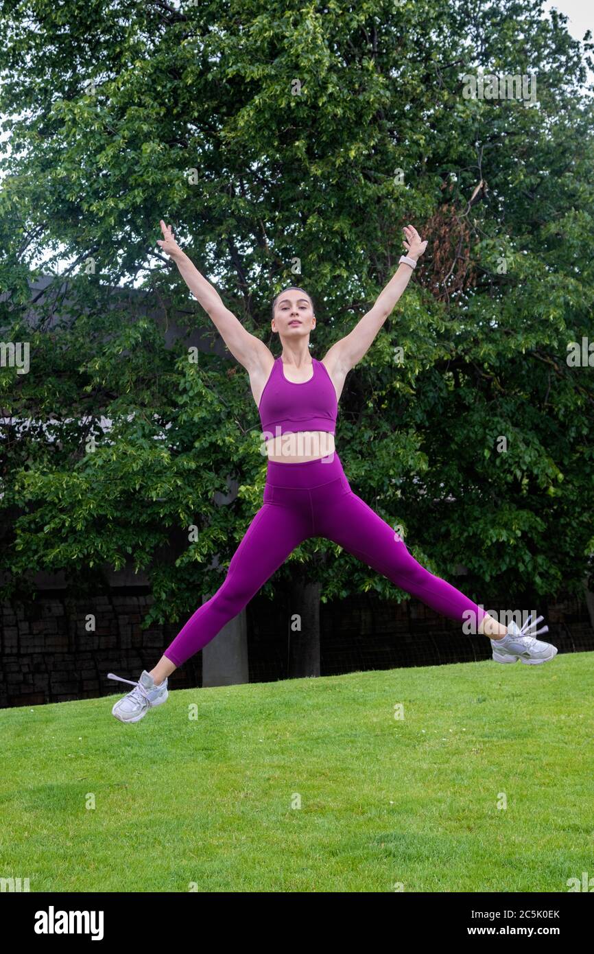 Jumping jacks hires stock photography and images Alamy