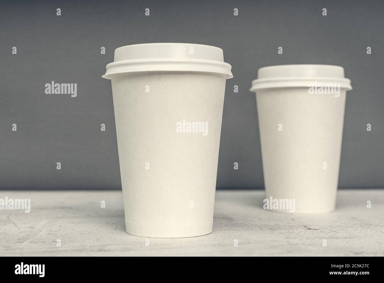 Paper cup. Recycling. Eco-friendly disposable tableware. Eco dishes ...