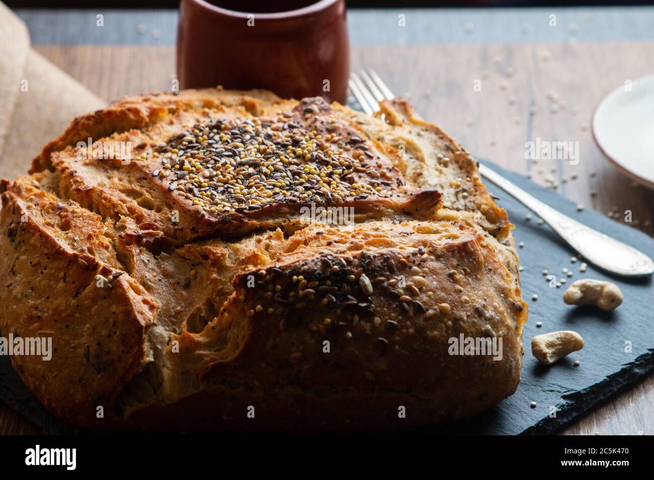 Pan de campana frances Stock Photo Alamy
