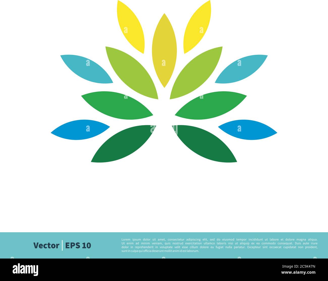 Leaves Icon Vector Logo Template Illustration Design. Vector EPS 10. Stock Vector