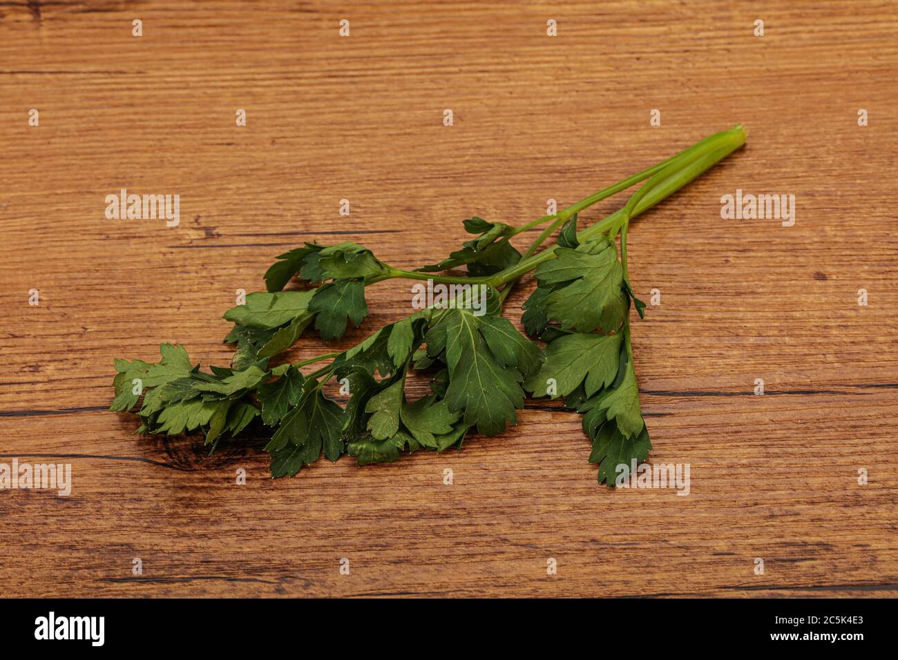Aroma Green fresh parsley branch herb Stock Photo Alamy