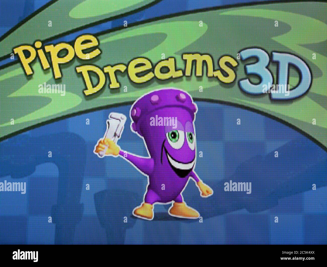 Pipe Dreams 3D Sony Playstation 1 PS1 PSX Editorial use only