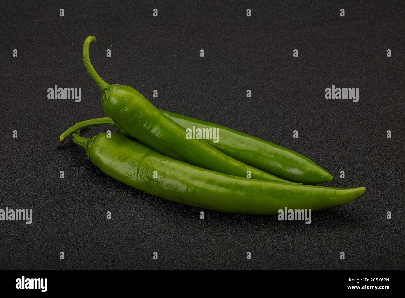 Ripe tasty spicy green pepper halapenjo Stock Photo - Alamy