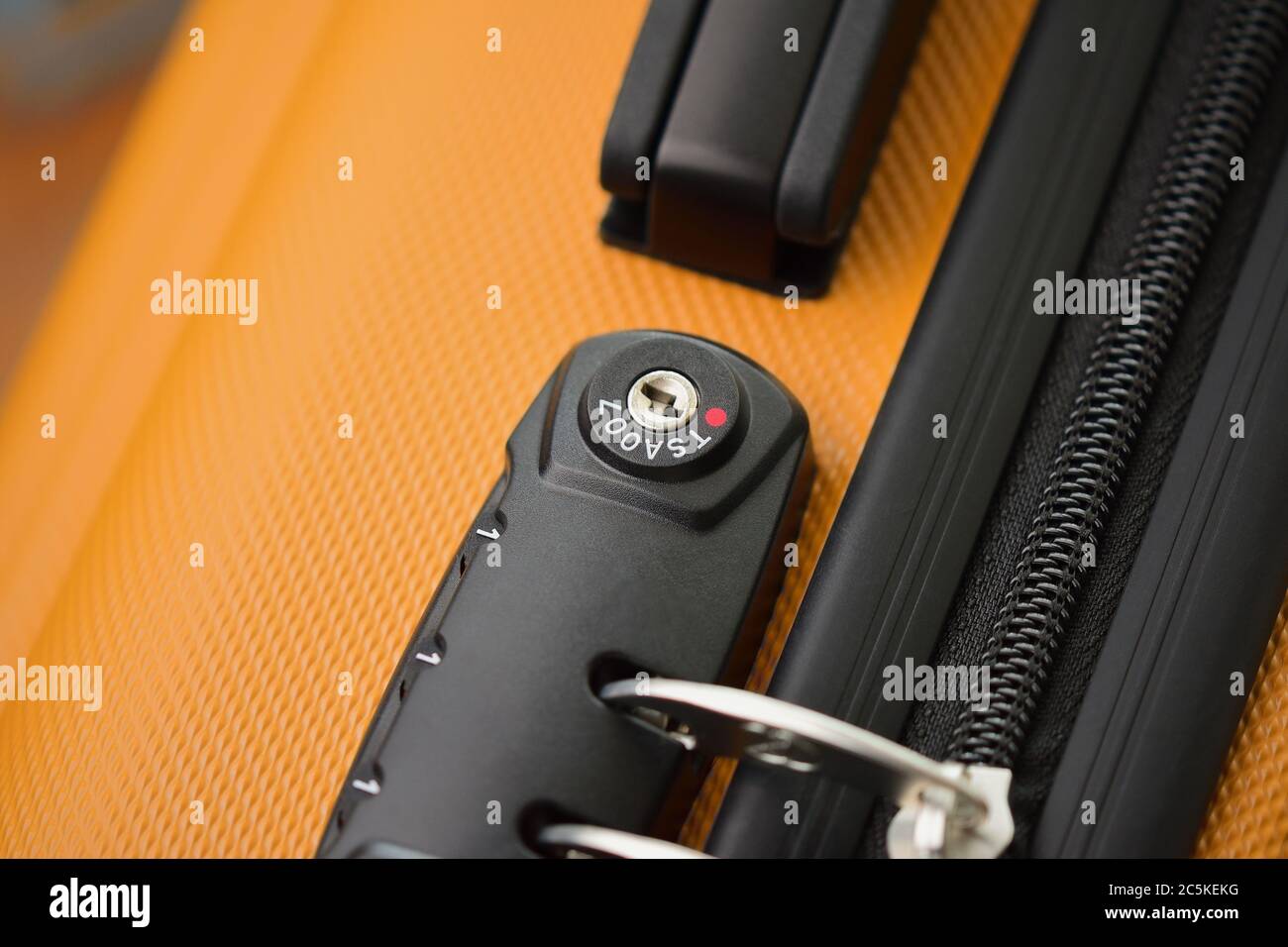TSA accepted lock on luggage bag or suitcase (Transportation Security Administration of US Stock
