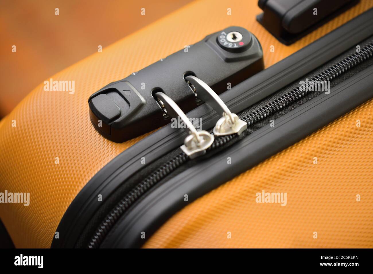 TSA accepted lock on luggage bag or suitcase (Transportation Security