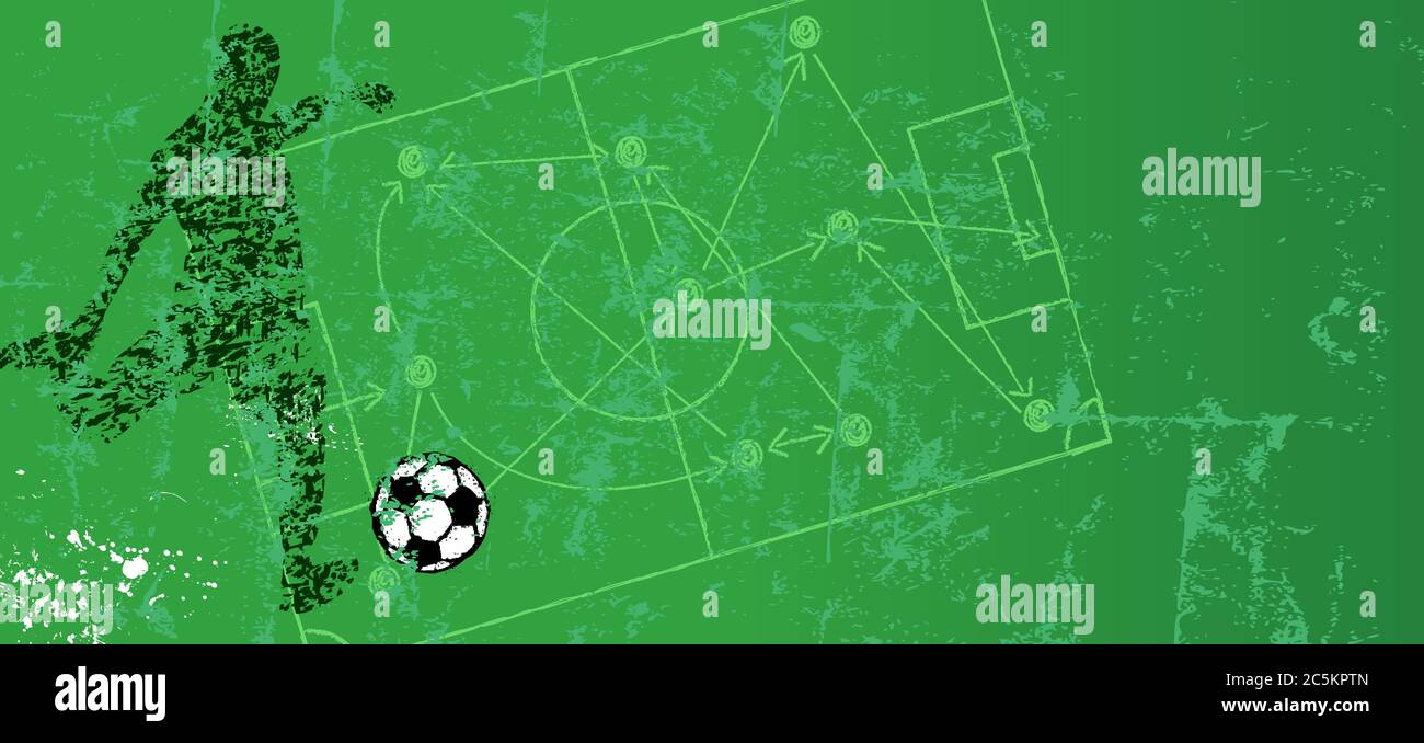 Grungy Soccer Or Football Mock Up With Ball And Soccer Tactics Diagram Backgound Vector Illustration Stock Vector Image Art Alamy Grungy Soccer Or Football Mock Up With Ball And Soccer Tactics Diagram Backgound Vector Illustration Stock Vector Image Art Alamy