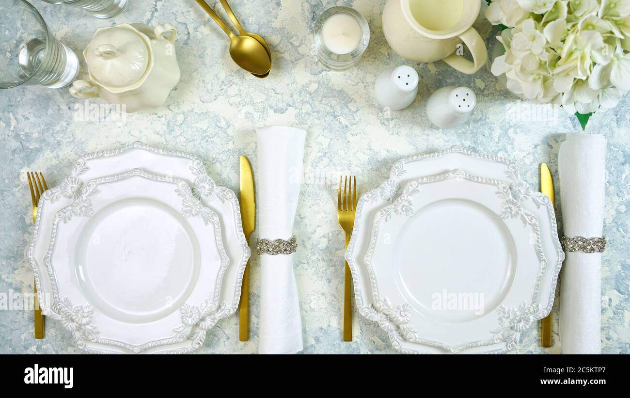 Fine china 2025 place settings