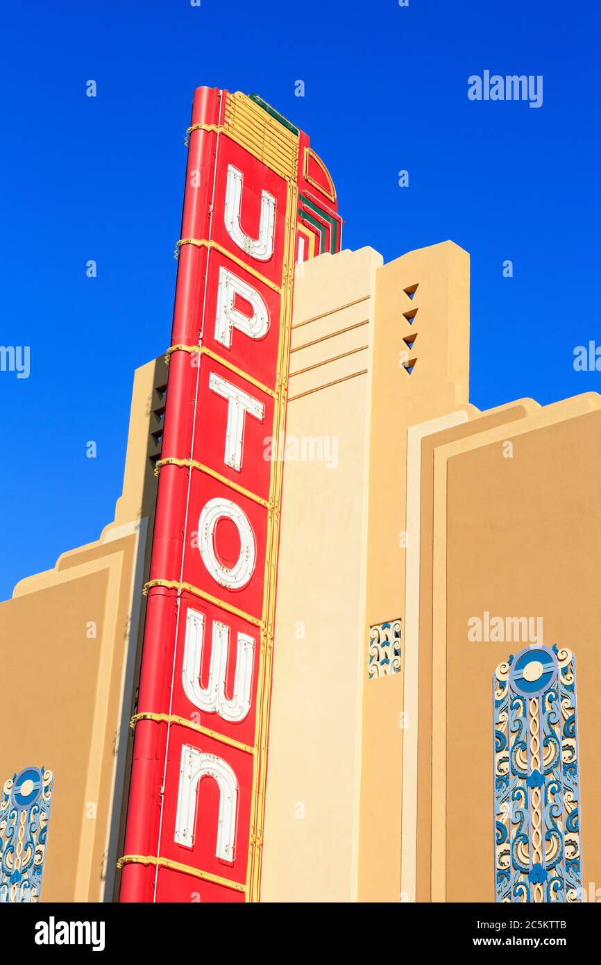 Uptown Theater in Napa City,Napa County,California,USA Stock Photo - Alamy