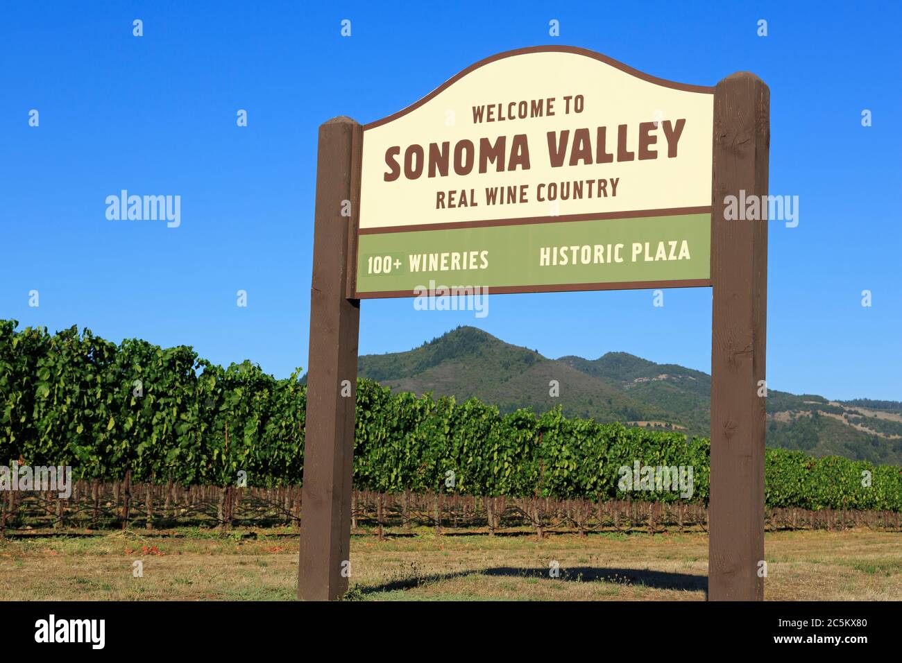 to Sonoma Valley,California,USA Stock Photo Alamy