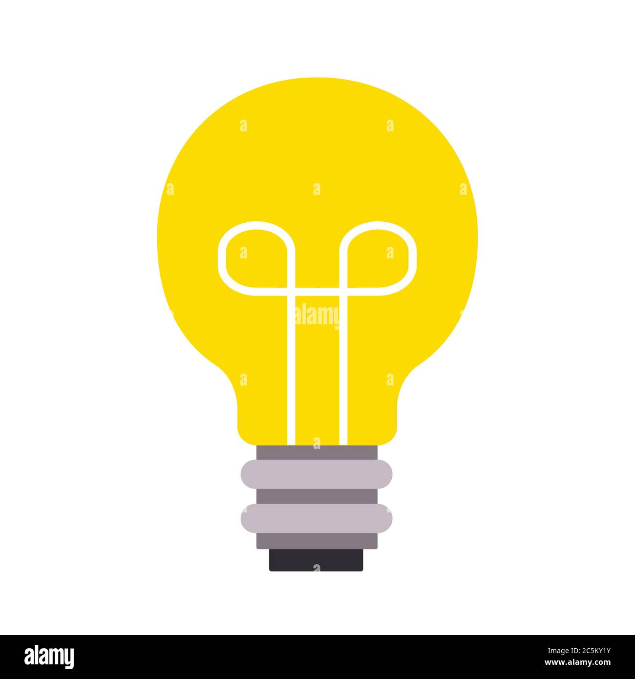 The Illustration of light bulb icon. EPS 10 Stock Vector Image & Art ...