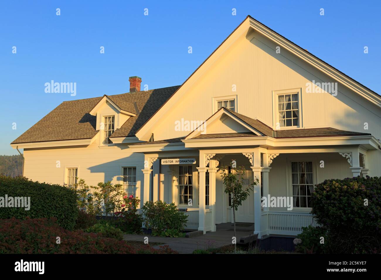 The Ford House & Museum,Mendocino,California,USA Stock Photo Alamy
