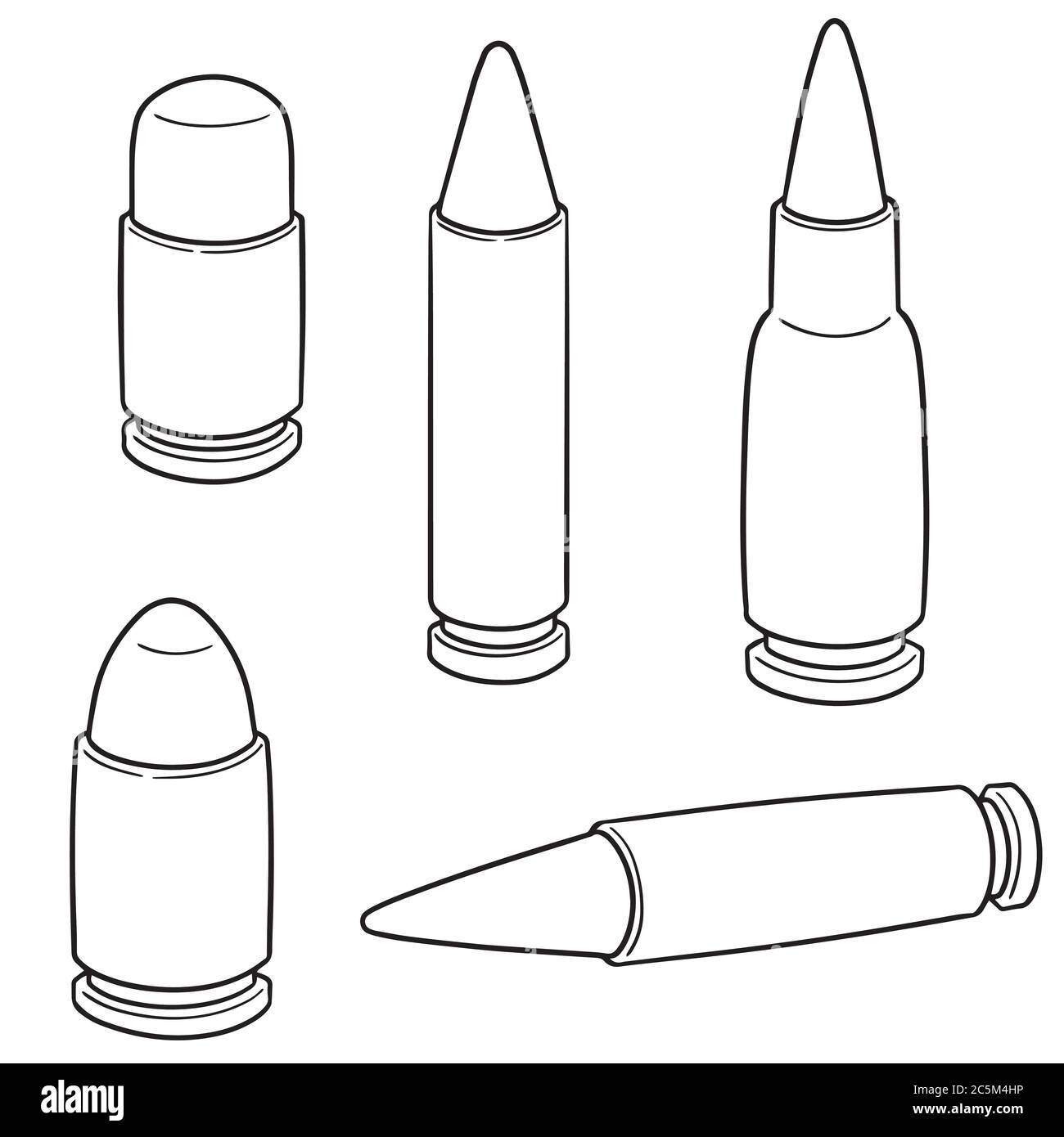 bullet drawing