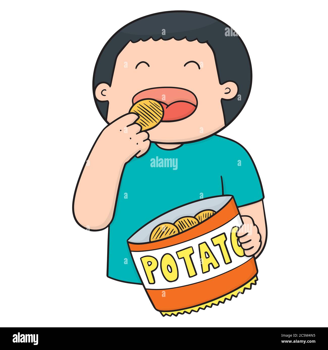 vector of man eating potatoes Stock Vector Image & Art - Alamy vector of man eating potatoes Stock Vector Image & Art - Alamy