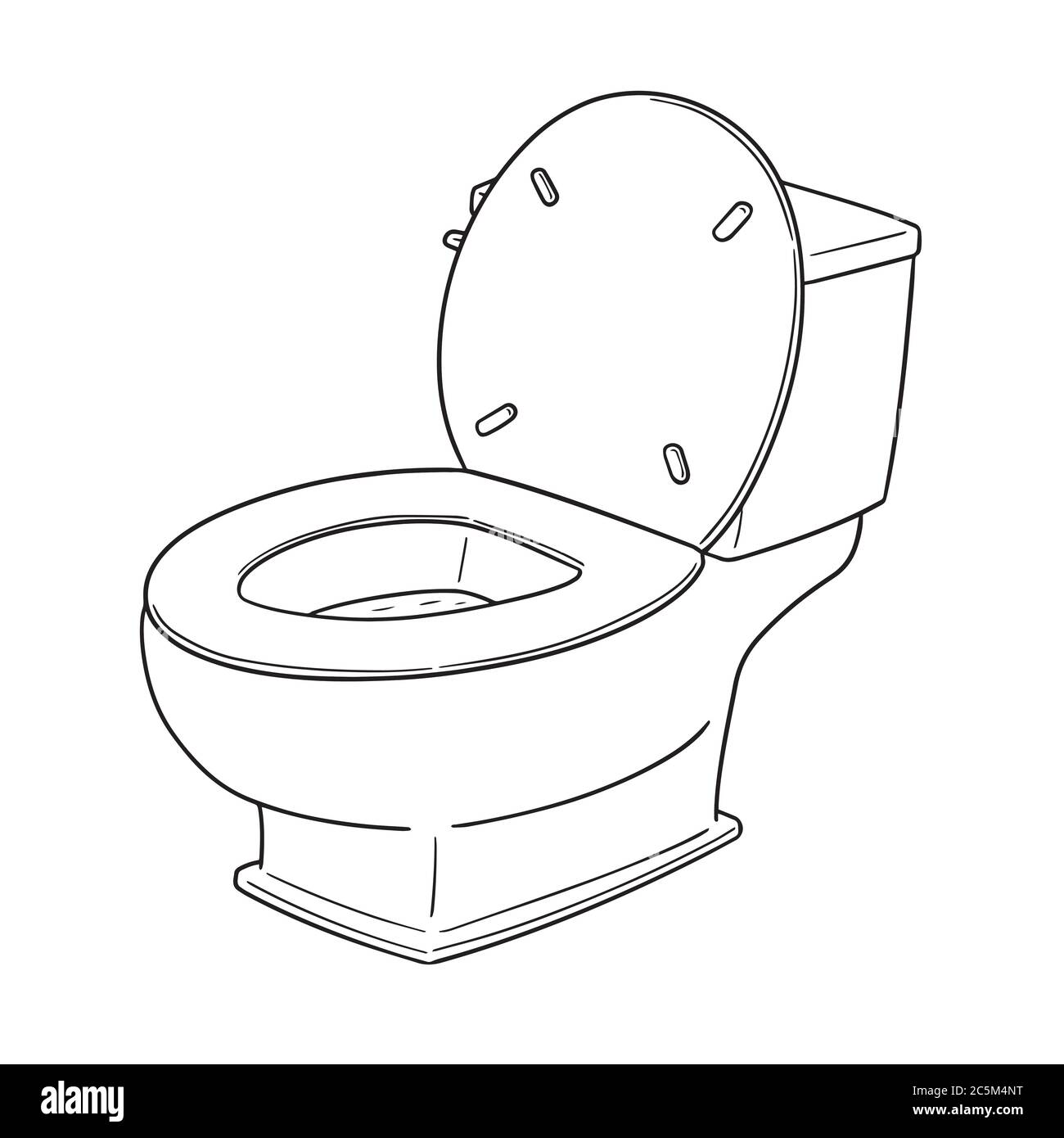 vector of flush toilet Stock Vector Image & Art Alamy