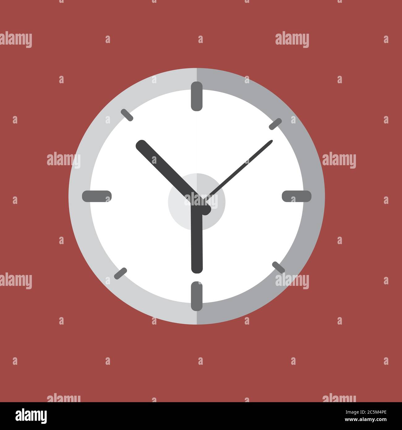 Clock icon. Clock Time symbol flat style. design web site icon, logo, app,  UI. Illustration - Vector. EPS10. 4338226 Vector Art at Vecteezy