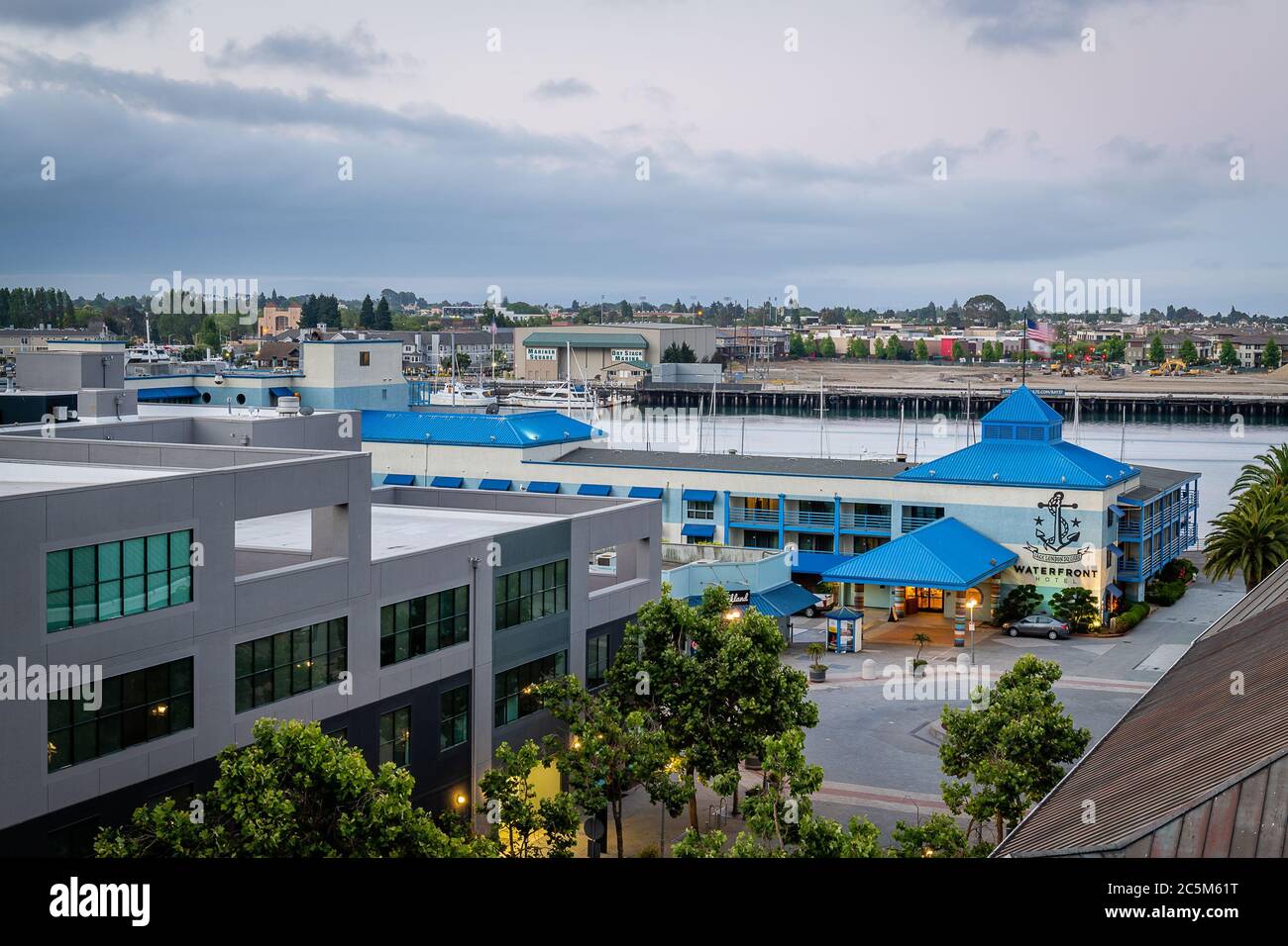 Jack London Square at Dawn Stock Photo Alamy
