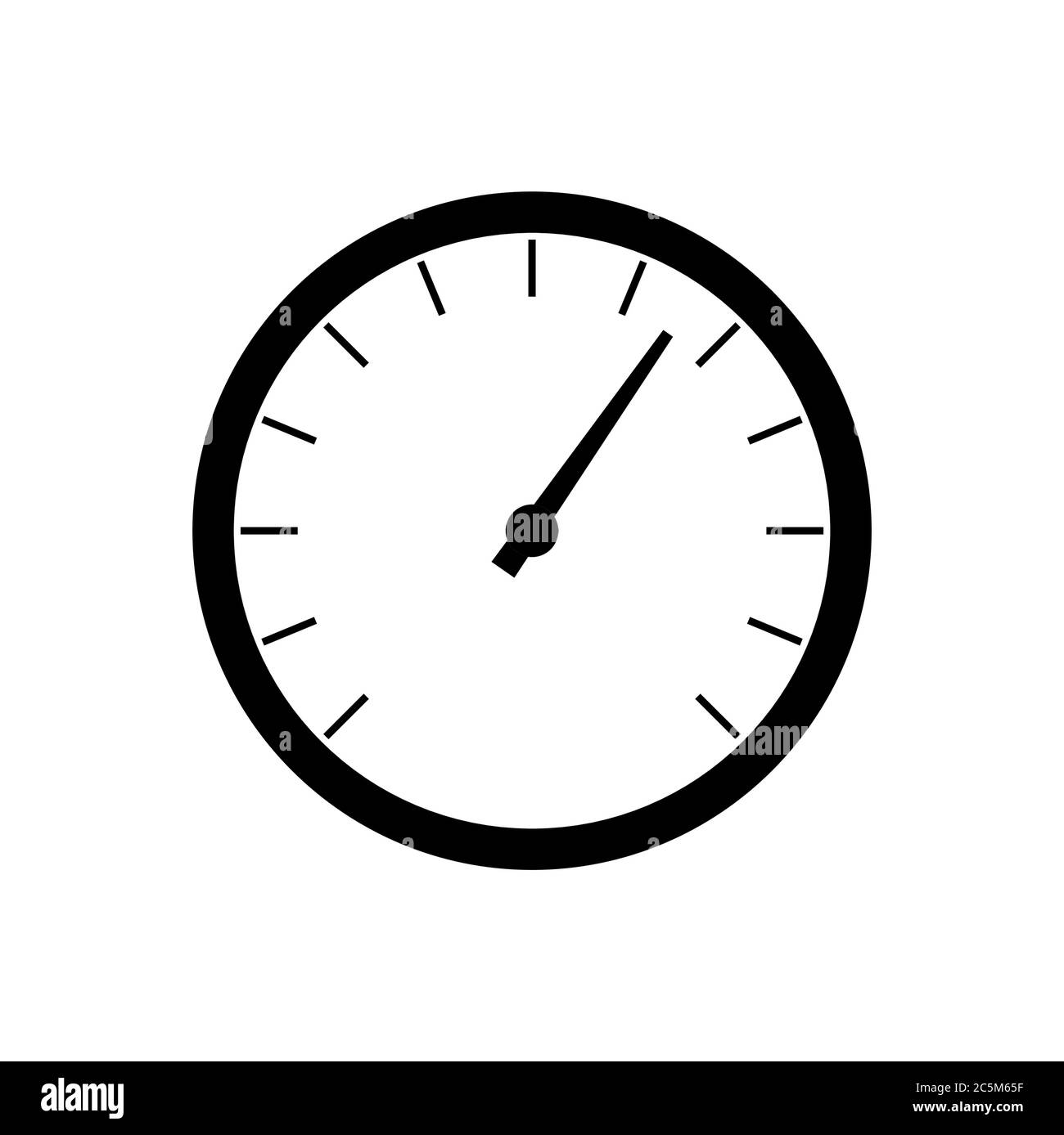 Speedometer icon on white background. Vector illustration in trendy ...