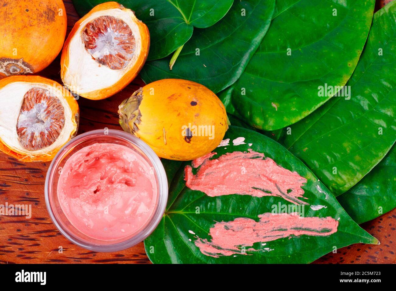 Chewing betel nut and betel is the culture of the ASEAN Stock Photo