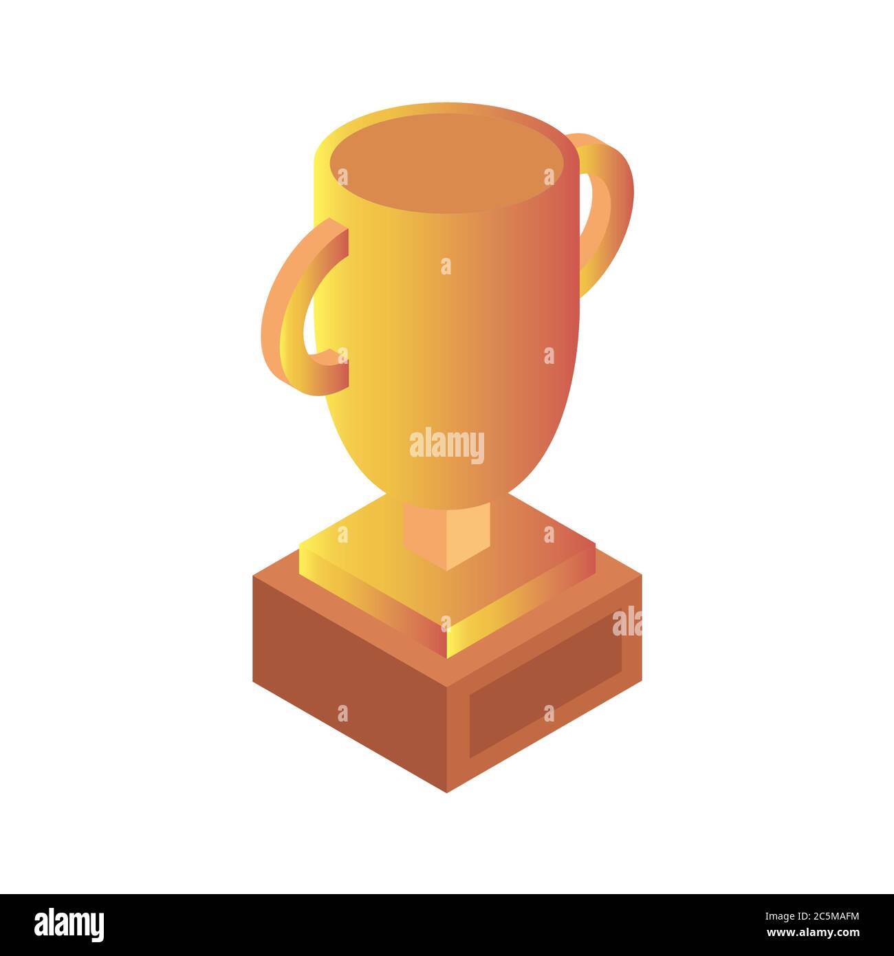 Cup isolated on white background. Vector illustration. EPS 10. Stock Vector