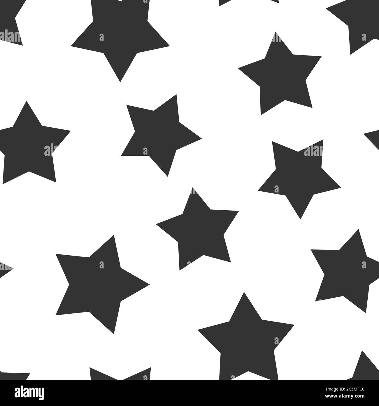 Stars icon in flat style. Shape vector illustration on white isolated ...