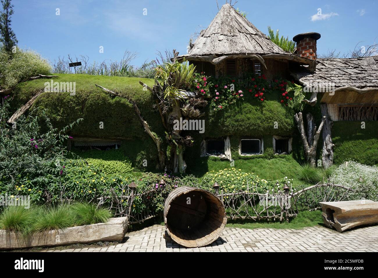 Farmhouse Susu Lembang Bandung City Indonesia Taken On September 2018 The Term Park With Hobbit House Concept In Bandung City Stock Photo Alamy