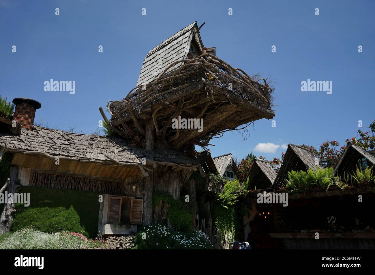 Farmhouse Susu Lembang Bandung City Indonesia Taken On September 2018 The Term Park With Hobbit House Concept In Bandung City Stock Photo Alamy