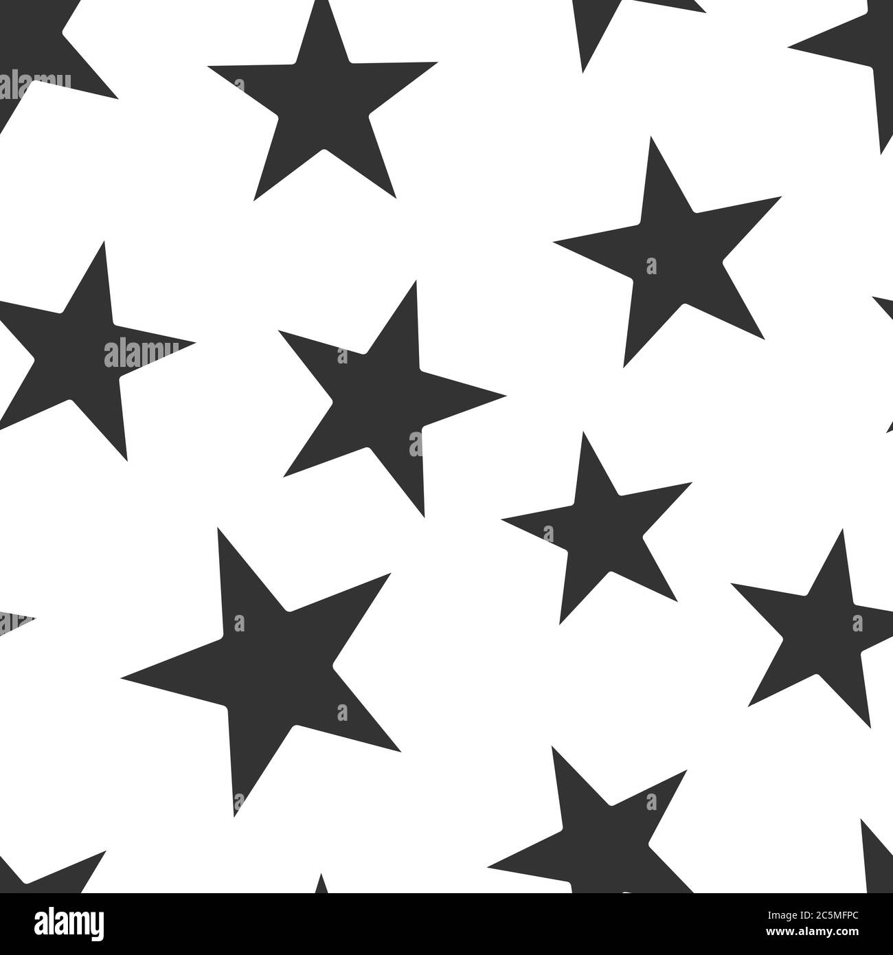 Stars icon in flat style. Shape vector illustration on white isolated ...