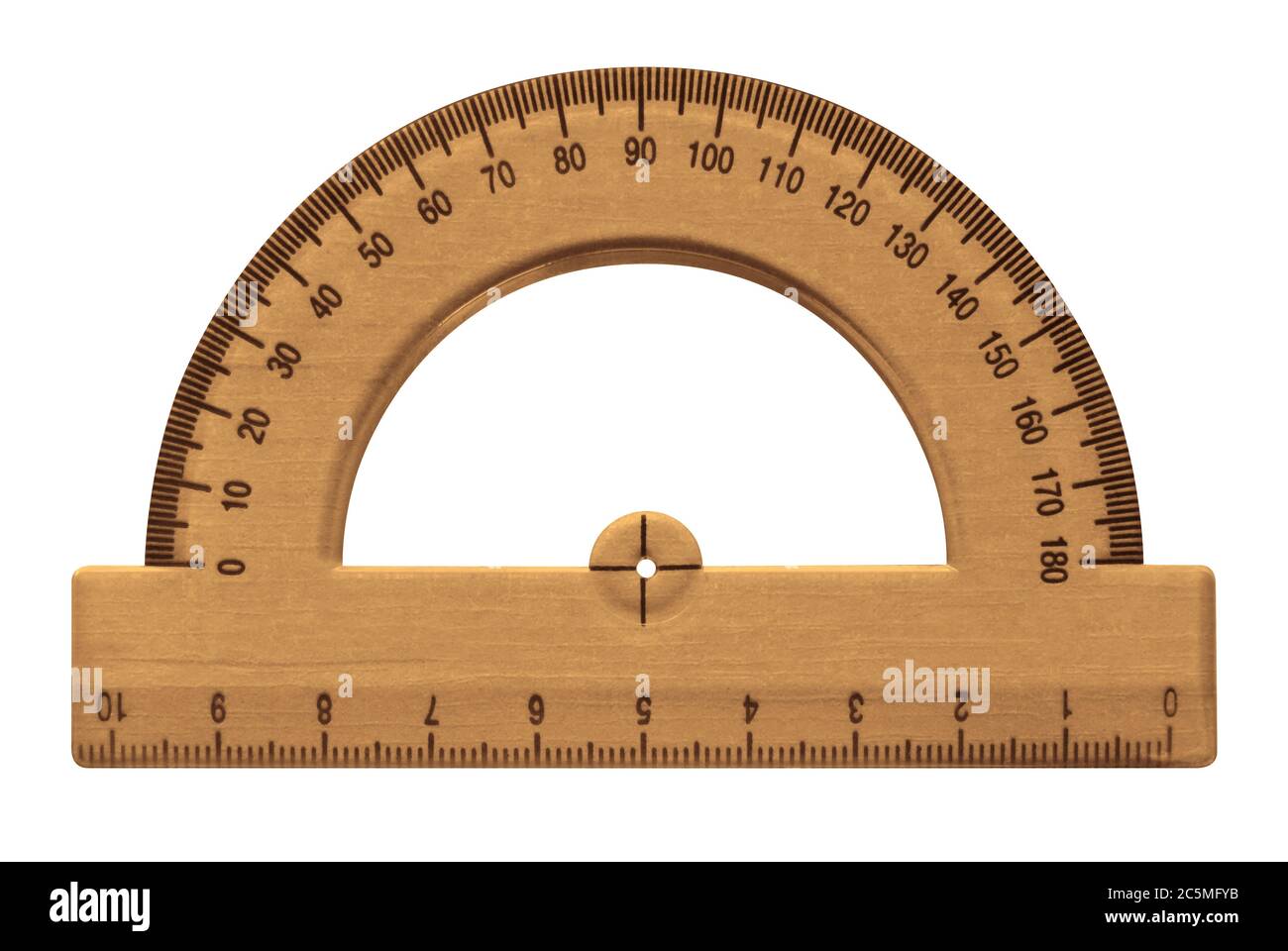 Half circle ruler hi-res stock photography and images - Alamy