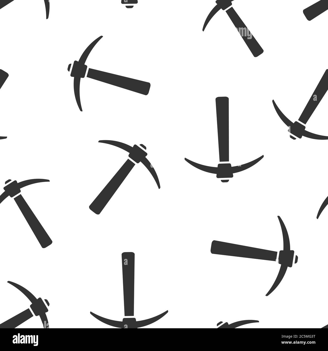 Axe icon in flat style. Lumberjack vector illustration on white ...