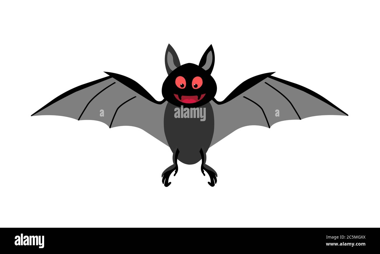 Get Halloween Cartoon Vampire Bat Gif