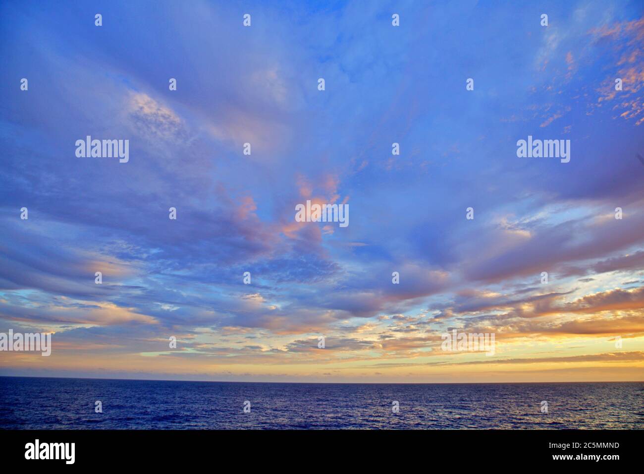 Sunrise over the Ocean Stock Photo - Alamy