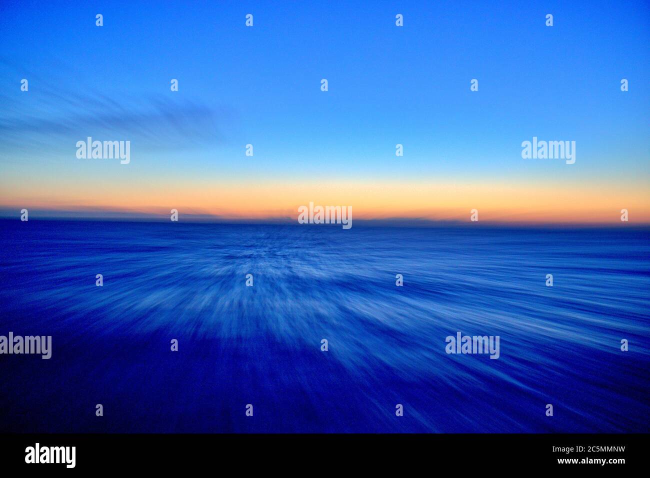 Sunrise over the Ocean Stock Photo - Alamy