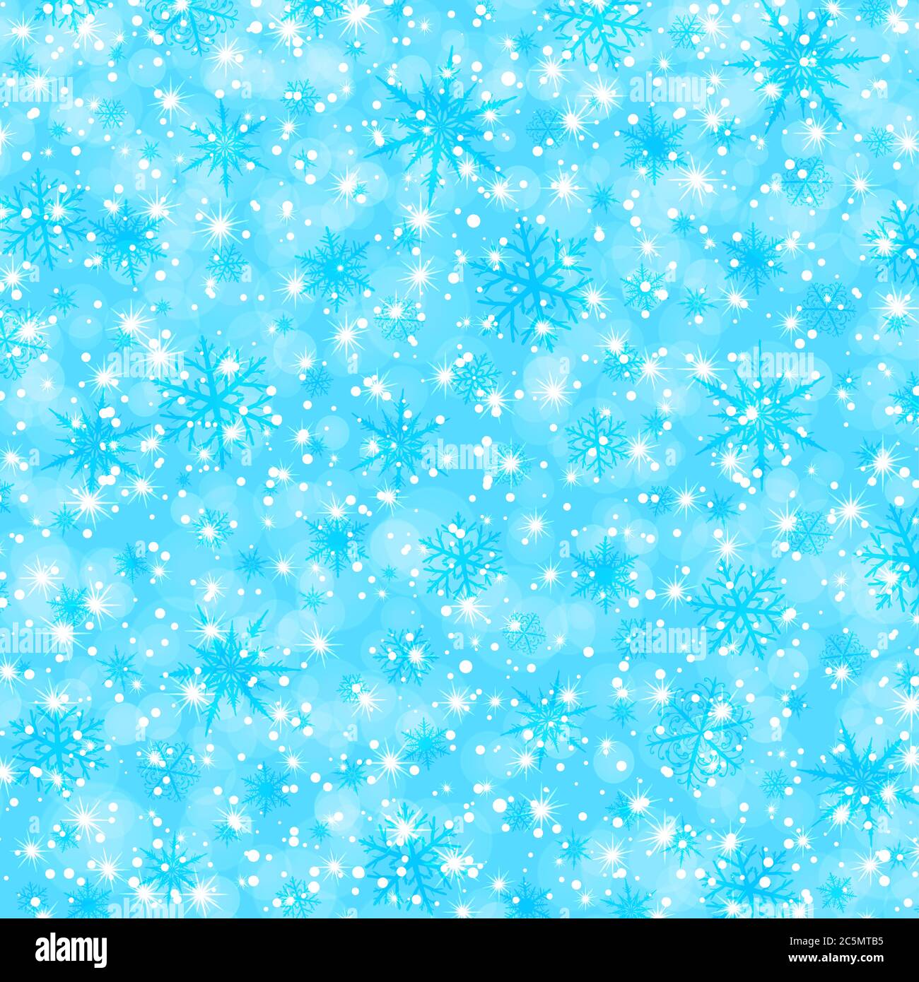 Winter background with snowflakes vector Stock Vector Image & Art - Alamy