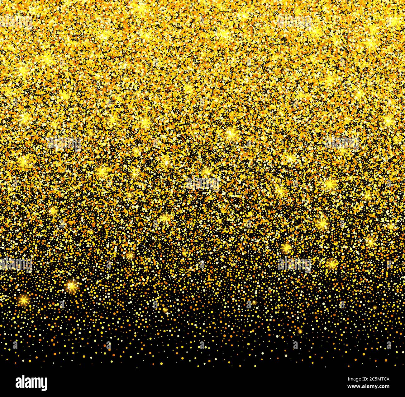 Abstract gold glitter background. Vector illustration Stock Vector Image & Art Alamy